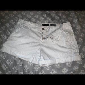 White Aeropostale knit shorts